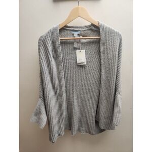 Barefoot Dreams CozyChic Lite Ribbed Shrug Cardi Meadow Green QVWCL1183 L XL